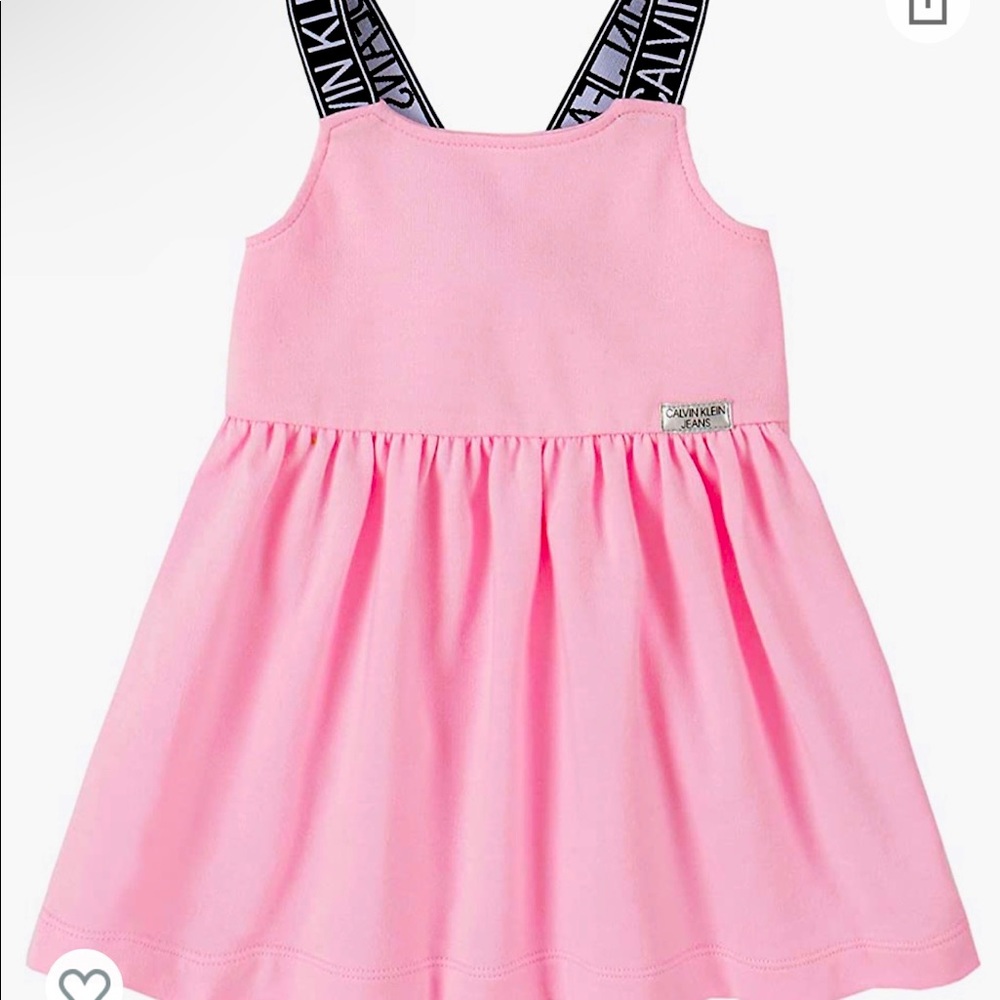 Pink dress with matching underpants